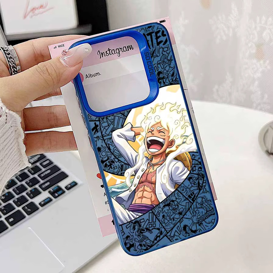 One Piece Luffy Gear 5 Handyhülle für Xiaomi und POCO Modelle mit NFC-Unterstützung, Bunt - Bild 2
