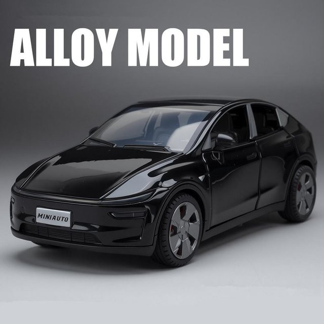 Linyi toy car Model Y SUV, Auto Modell, 1:32, Metall, mit Ton und Licht - Bild 1