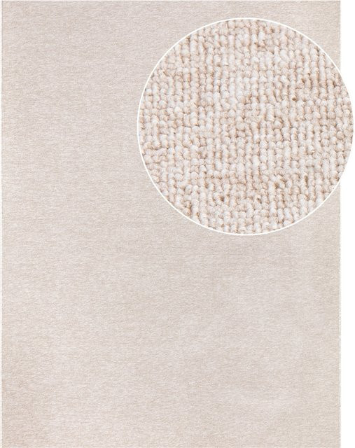 Flachgewebe-Teppich Barca in Creme/Beige, B: 133 cm, L: 190 cm - Bild 1