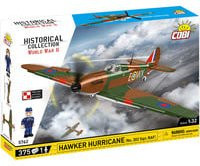 COBI Konstruktionsspielzeug Hawker Hurricane No.302 Sqn.RAF Klemmbaustein Flugzeug WWII - Bild 1