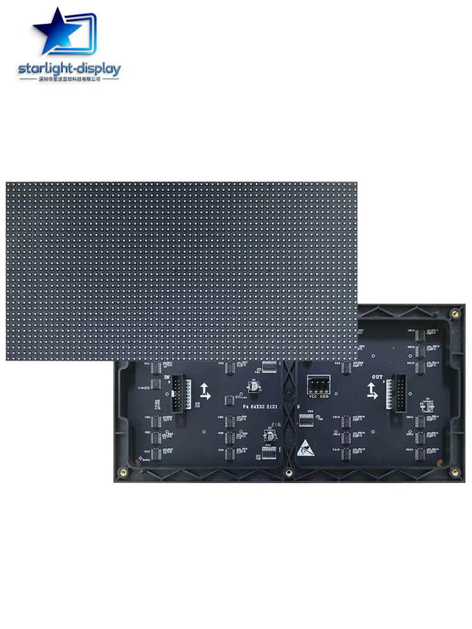 RGB LED Matrix Panel P4 Indoor SMD2121 LED-Anzeige Bildschirm Schwarz B: 64 cm, H: 32 cm - Bild 5