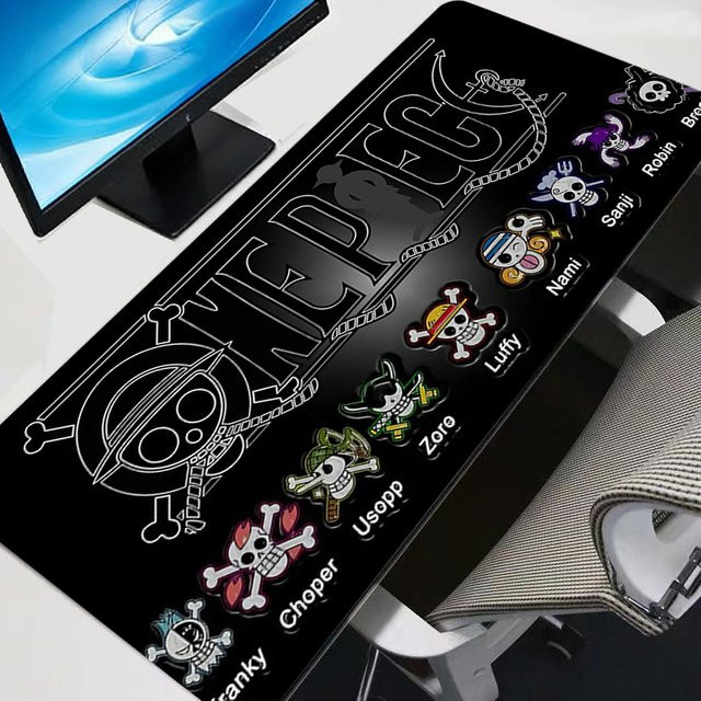 Varmilo Gaming Mauspad XXL One Piece Anime Schreibtischunterlage für PC und Laptop - Bild 1