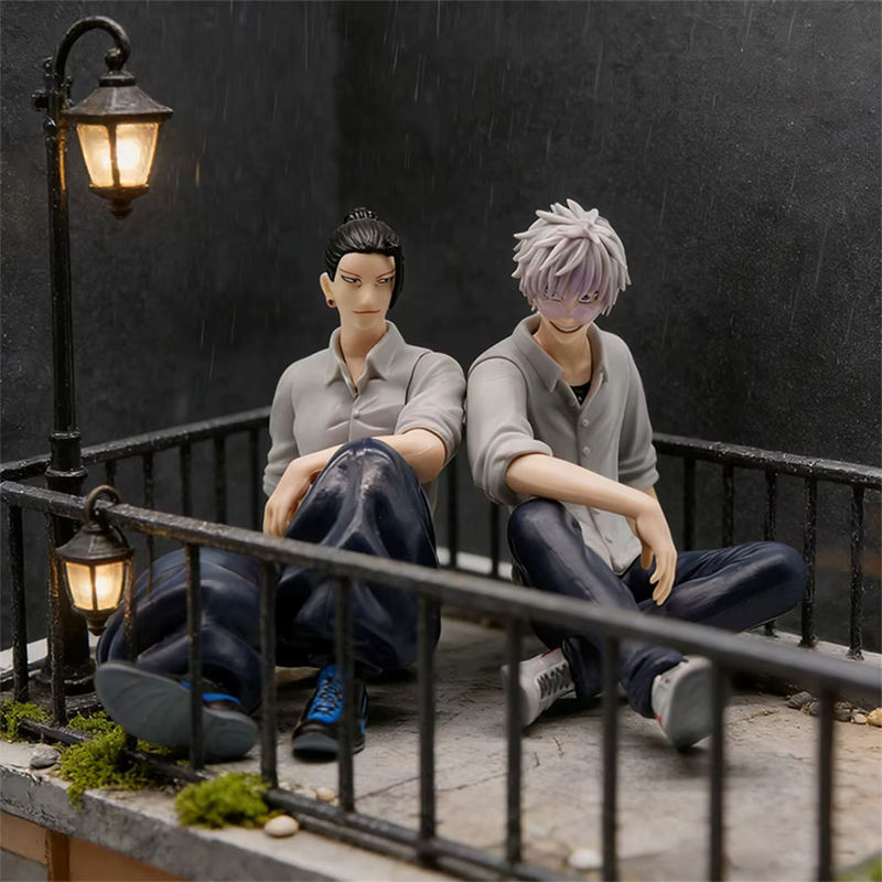 Bandai Jujutsu Kaisen Satoru Gojo und Geto Suguru Anime Figuren Set aus Kunststoff, mehrfarbig - Bild 6
