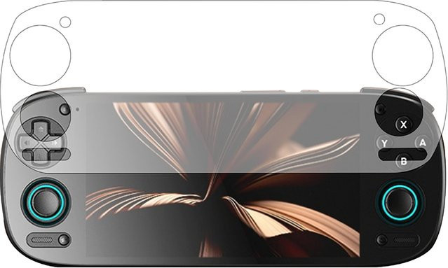 APWIKOGER Displayschutzfolie aus gehärtetem Glas für Retroid Pocket 5, transparent, kratzfest mit 9H-Härtegrad - Bild 1
