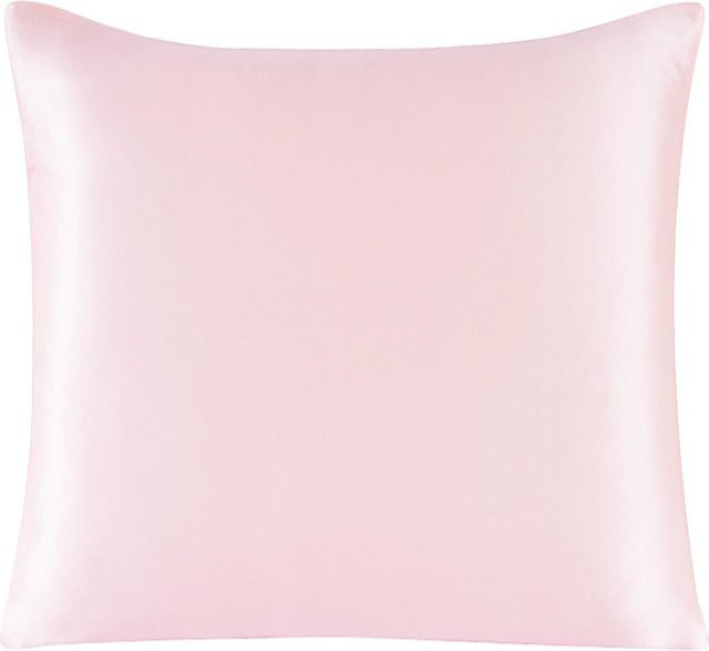 JMG Clothing Kissenbezug aus 100% reiner Seide mit Reißverschluss, Pink, B/H: 40 x 40 cm - Bild 1