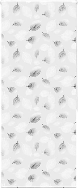 vidaXL Duschrollo mit floralem Design in Nature, blickdicht, B/H: 90 x 240 cm - Bild 1