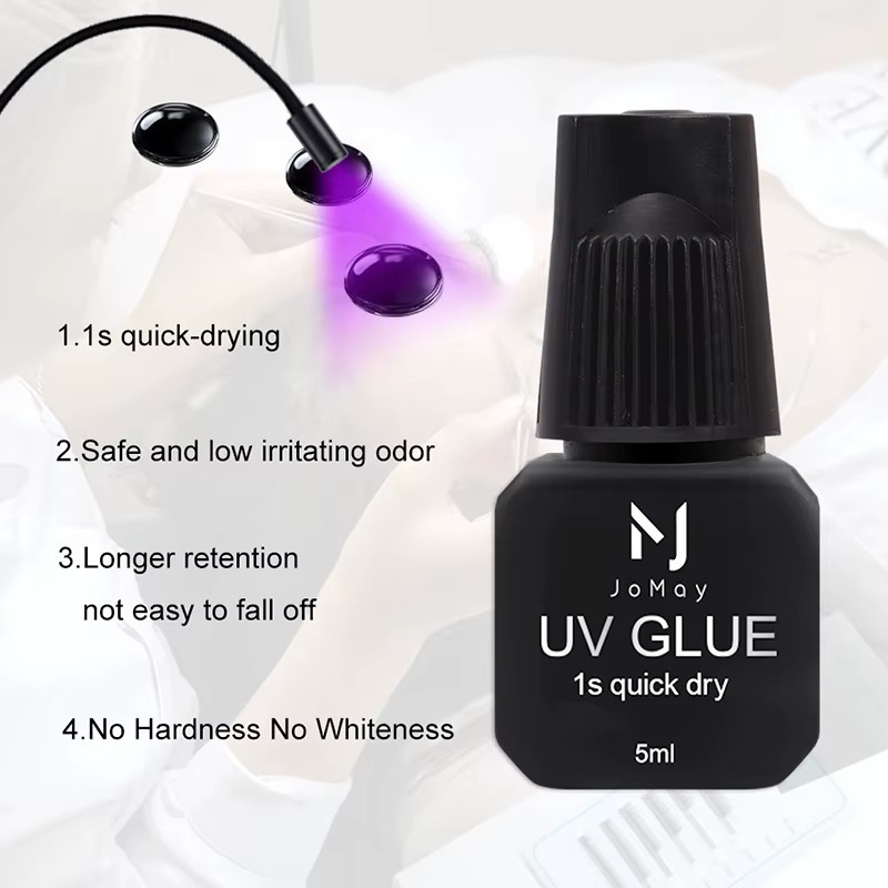JOMAY UV-Wimpernkleber, Schwarz, Unisex - Bild 3