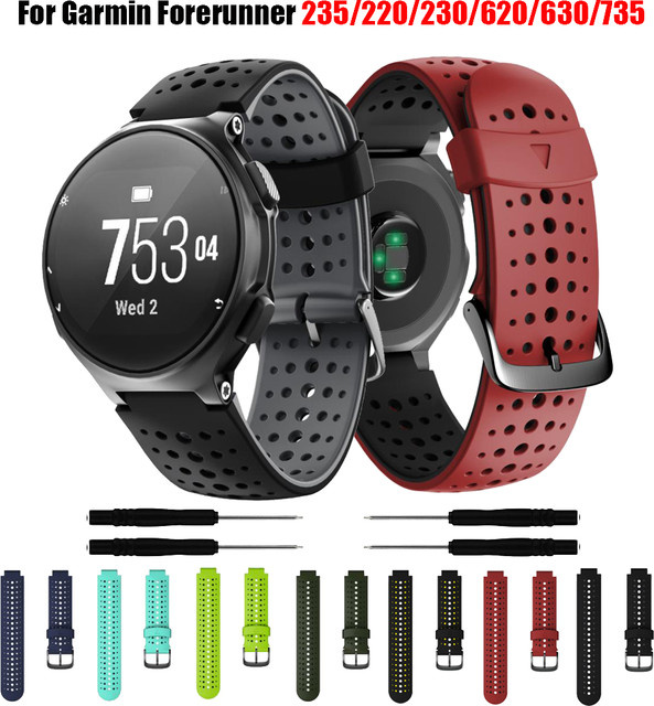 Uhrenarmband Silikon, Schwarz, Unisex - Bild 1
