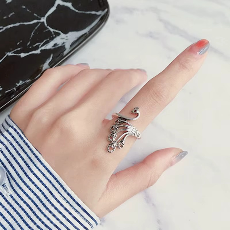 GaGa-Duck Ring 925 Silber, Kristall, Vintage - Bild 2