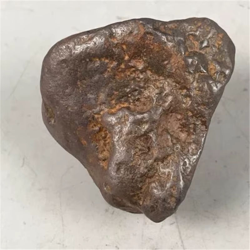 WEI HONG Eisen-Silizid-Meteorit als natürliche Mineralien-Probensammlung in Braun, 60–1000 g - Bild 3