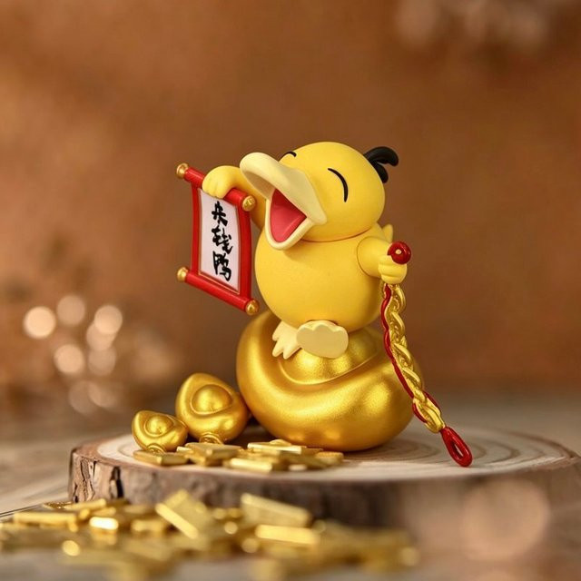 Bandai Pokémon Psyduck Figur, Gelb, 8cm - Bild 1