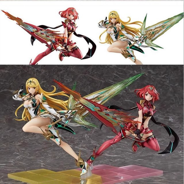 Bandai Xenoblade Chronicles 2 Pyra Mythra One, Actionfigur, PVC-Sammelmodell, Maßstab 1:7 - Bild 1