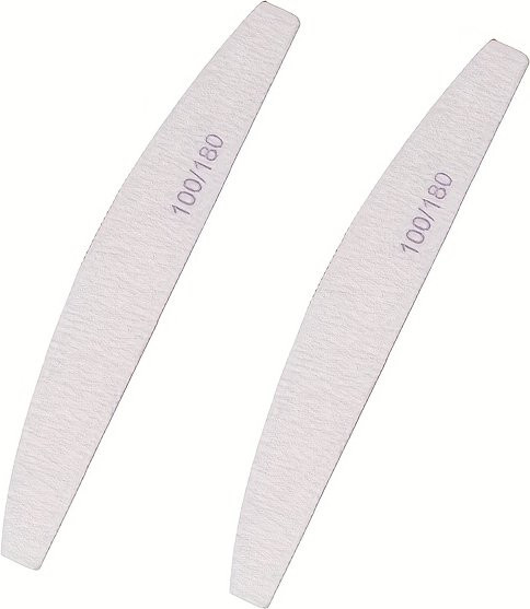 SHIBO Nagelfeilen-Set, 2-teilig, 100/180 Körnung, Unisex - Bild 1