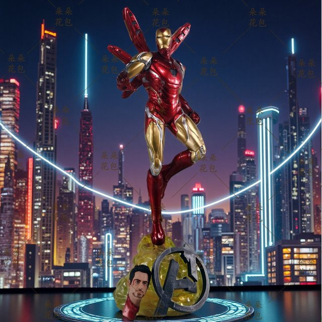 Hot Toys Marvel Iron Man Actionfigur, mit LED-Beleuchtung - Bild 1