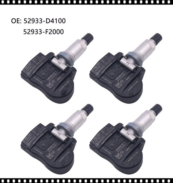 GANGLE TPMS Reifendrucksensor für KIA Sportage 2015-2021, Schwarz - Bild 1