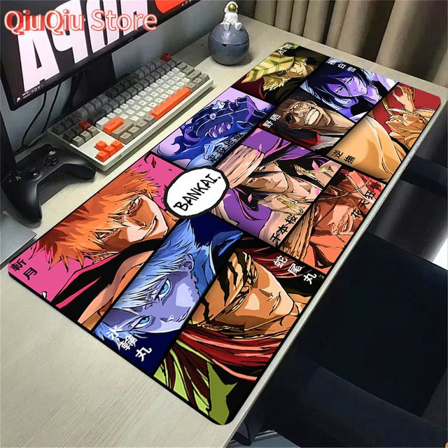 Potdemiel Mauspad Bleach Manga-Panel in Multicolour, rutschfeste Gaming-Matte aus weichem Gummi für PC und Laptop - Bild 1