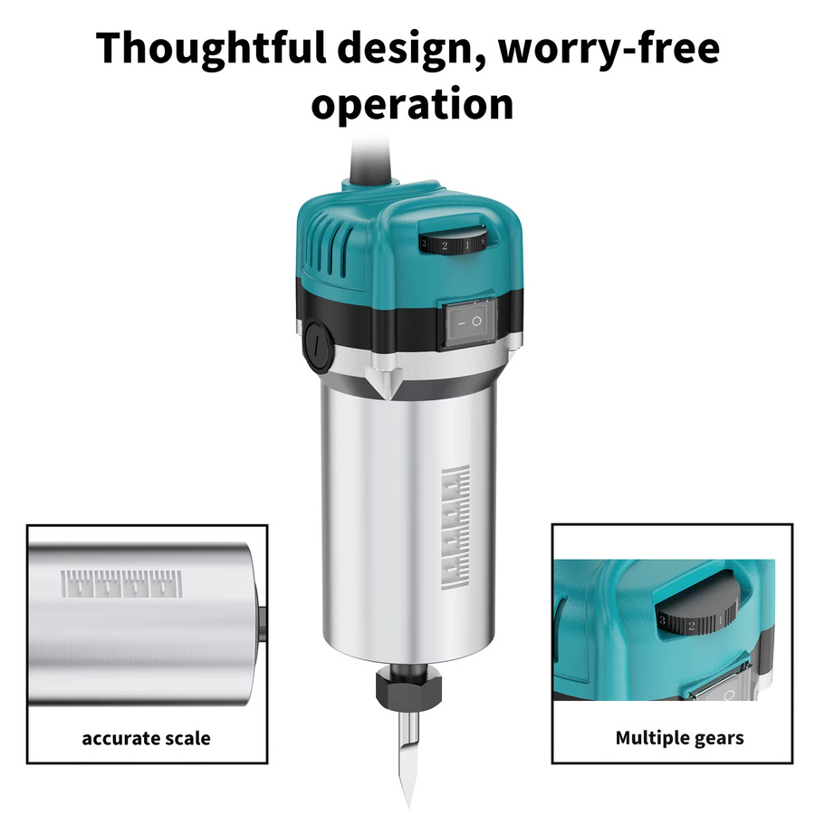 TWOTREES 800W CNC-Spindelmotor für TTC450, TTC450 Pro, TTC450 Ultra und TTC6050 Metallbearbeitung und Gravur inklusive Koffer - Bild 3