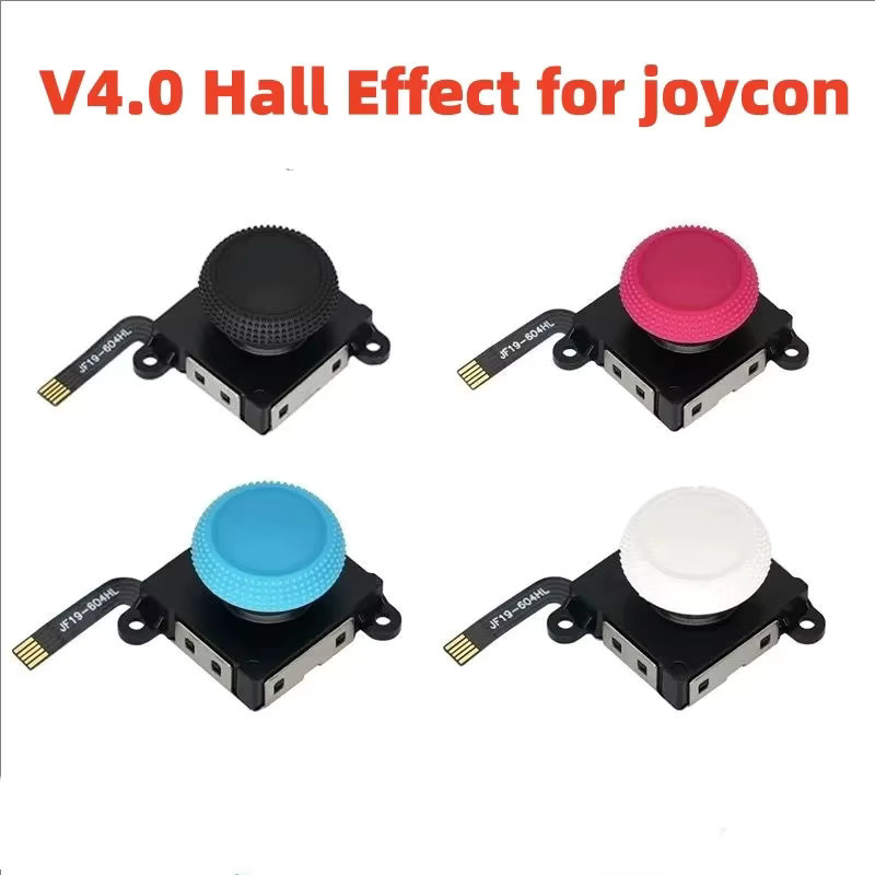 Ersatz 3D Analog Joystick Thumb-Stick Controller für Nintendo Switch, OLED und Lite JoyCon in Schwarz - Bild 6