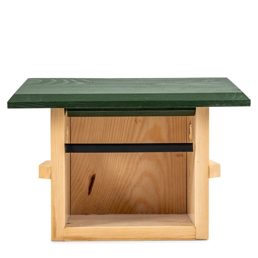 CJ Wildlife Futterhaus Tilburg für kleine Vögel mit Wandbefestigung in Grün - Bild 4