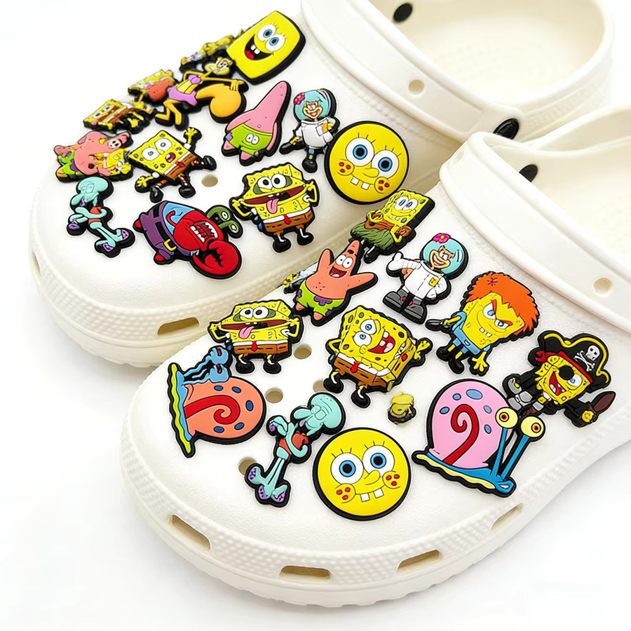 Bandai Charms SpongeBob Schwammkopf, 32 Stück/Set, PVC - Bild 4