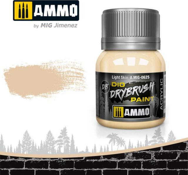 AMMO by MIG Jimenez Drybrush Light Skin - Bild 1
