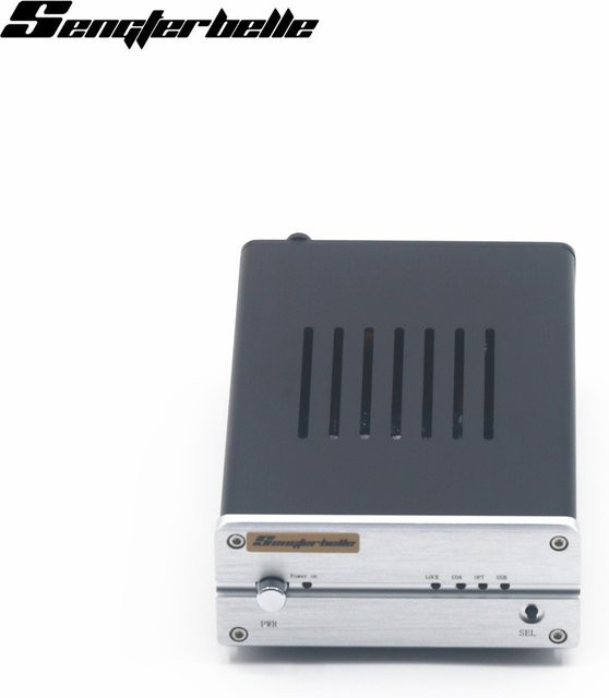 SENGTERBELLE HiFi Stereo Audio-Decoder DAC AD1852 mit PCM2706 USB Glasfaser und Koaxial 24 Bit 192 kHz - Bild 1