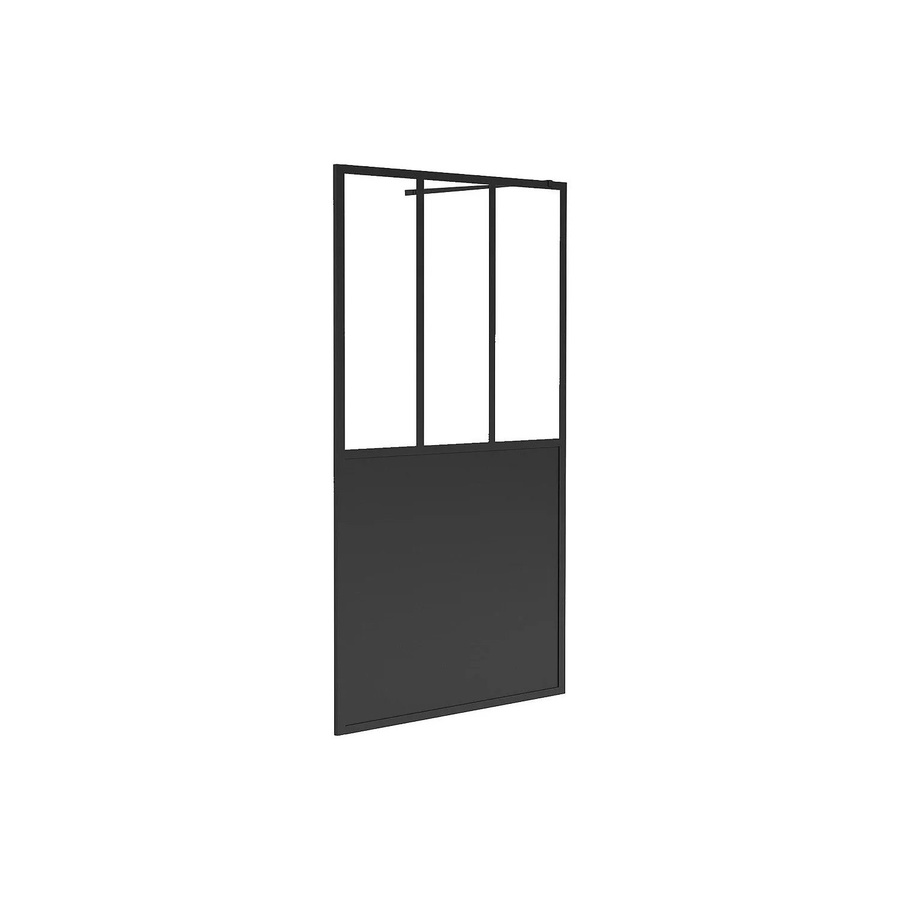 Duschwand Urbanik von Vente-unique in Schwarz, Breite: 140 cm - Bild 2
