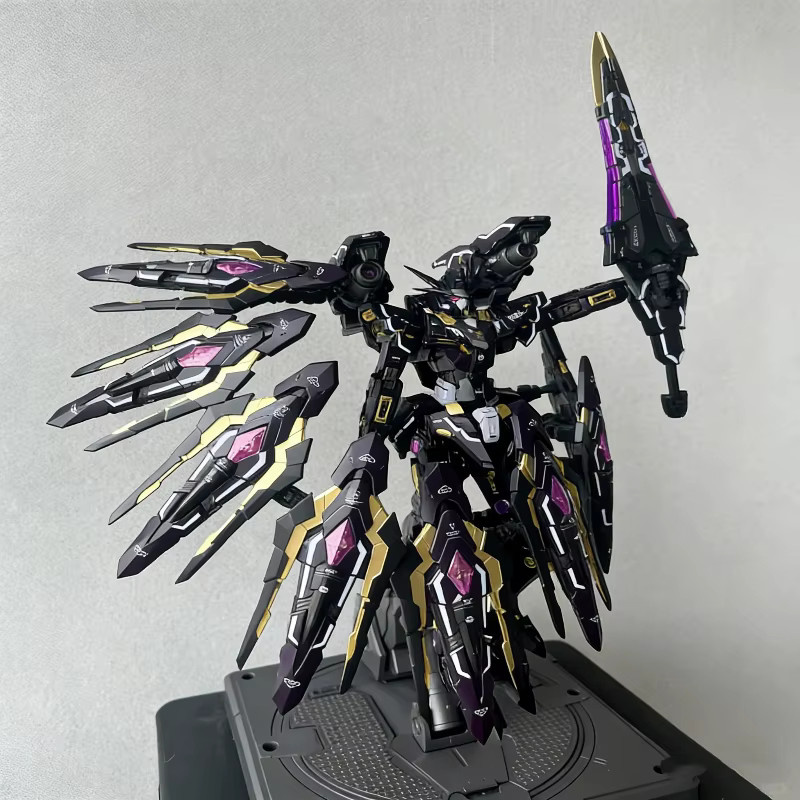 IronToys Star Herbst Mecha Modellbausatz, 1:100, Metall, mit Display-Basisständer - Bild 4