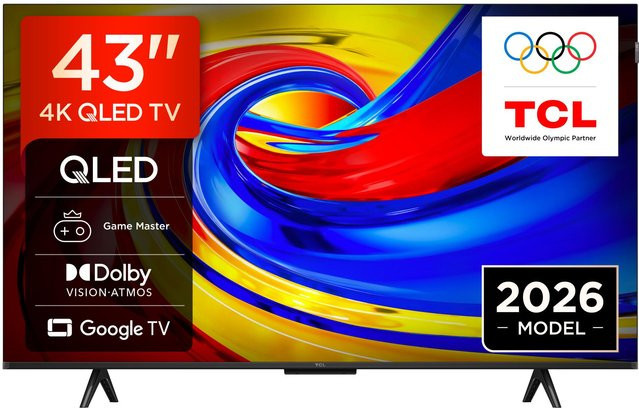 TCL 43QLED780L QLED TV in Schwarz - Bild 1