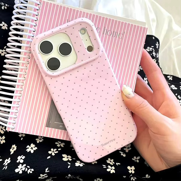 INS Polka Dot Handyhülle für iPhone in Gelb, Ultra Slim und stoßfeste Schutzhülle - Bild 2