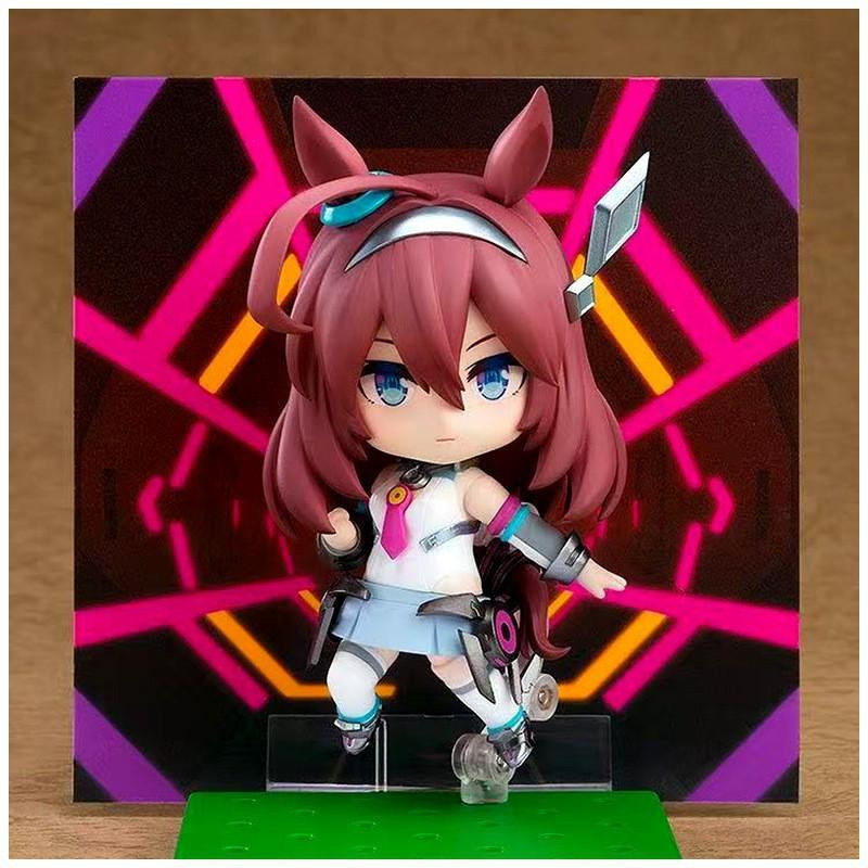Mihono Bourbon Uma Musume Pretty Derby Chibi Actionfigur mit Gesichtstausch von Discover Intime aus PVC - Bild 5