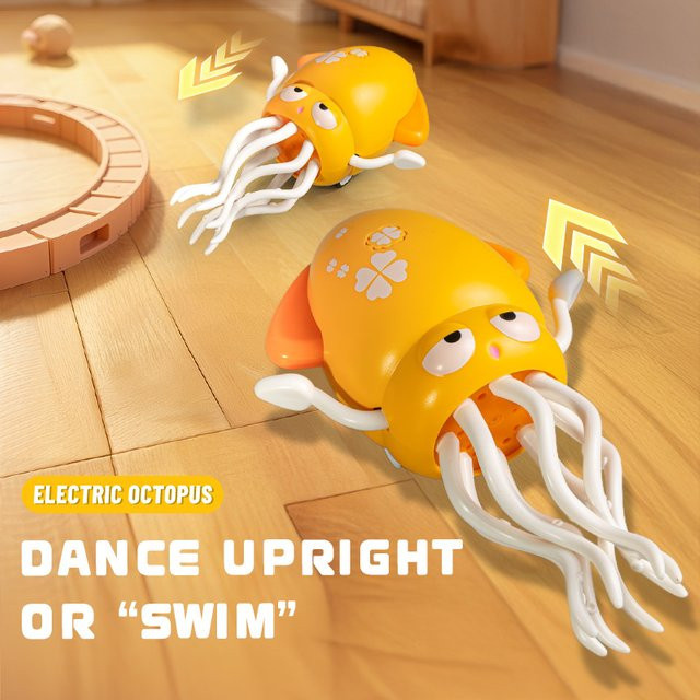 Bandai Tanzendes Tintenfisch-Spielzeug, mit Sound und Licht, ab 3 Jahre - Bild 1