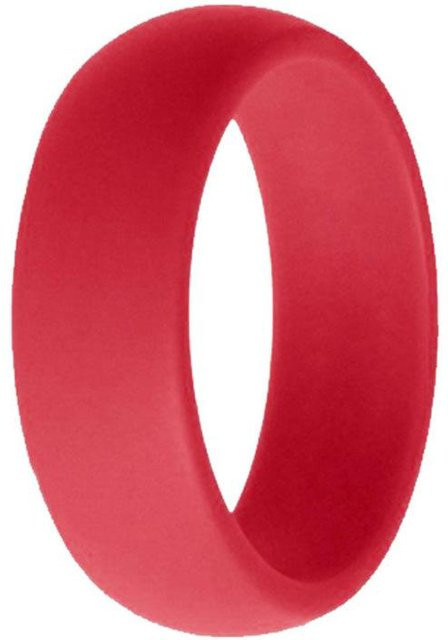 SCIONE Silikonring, rot, Unisex, 8 mm - Bild 1