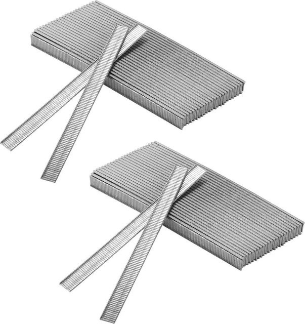 STAHLWERK Druckluft Nägel Gauge 18, 10 mm Länge, 2 mm Kopf, verzinkter Stahl, 10000er Set, Silber - Bild 1