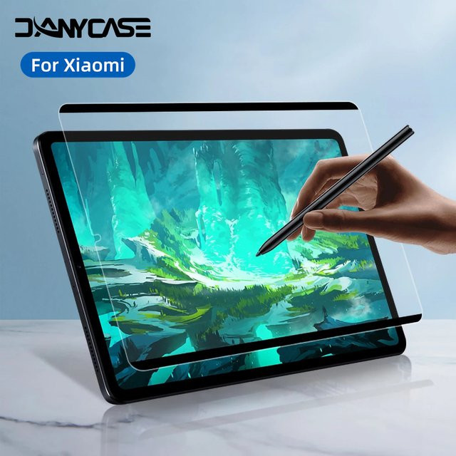 Magnetischer Display-Schutz für Xiaomi Pad 5, 6, 7 Pro, SE und Redmi Pad, Matte Schreibfolie, Transparent - Bild 1