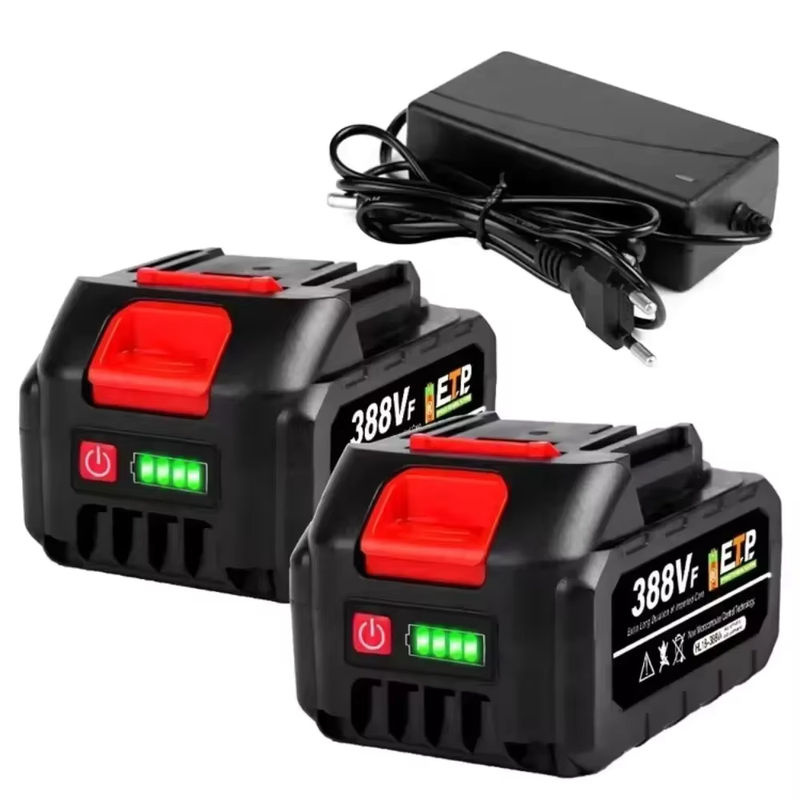 GJUELIRRA Lithium-Ionen-Akku 21V 388VF 15000mAh mit Batterieanzeige in Schwarz für Makita BL1830 BL1840 BL1850 Elektrowerkzeuge - Bild 4
