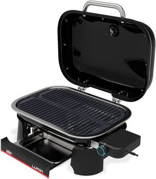 Weber LUMIN Compact Elektrogrill, schwarz, B/T/H: 59 x 42 x 57 cm - Bild 3