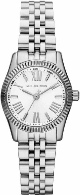 Michael Kors Armbanduhr, Edelstahl, Silber, Kristall, Quarz, 26 mm, Damen - Bild 1