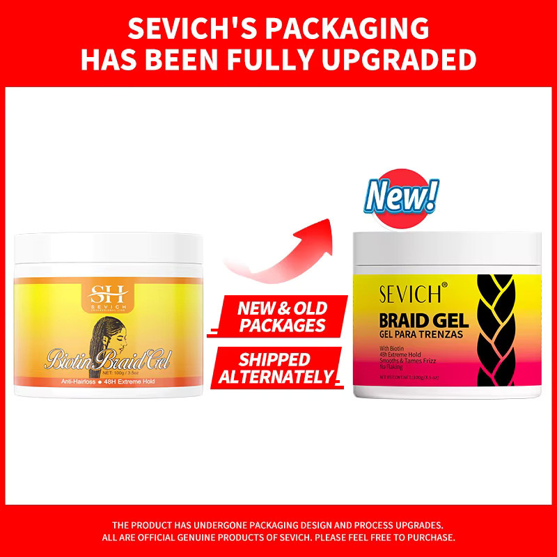 Sevich Biotin-Flechtgel mit Jojobaöl, 100g, Unisex - Bild 2