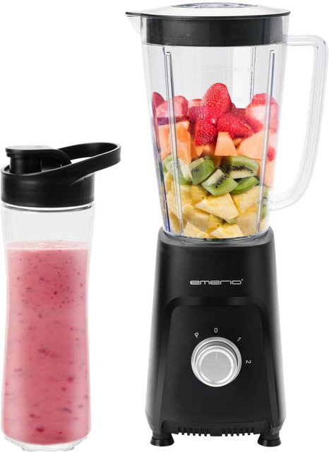 Emerio Standmixer BL-126659.3 in Schwarz aus Kunststoff, B/H/T: 15 x 34 x 12 cm - Bild 1