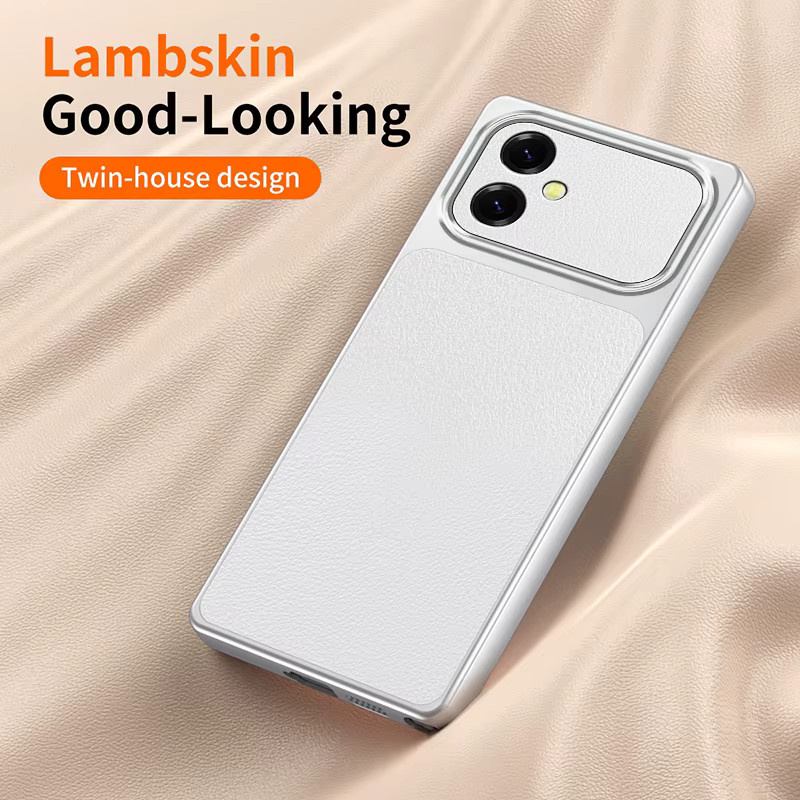 Samsung Galaxy A07 2025 5G Handyhülle mit Linsenschutz in Orange - Bild 3