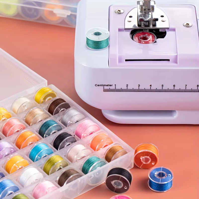 25 Stück multifunktionales Nähgarn aus Polyester in verschiedenen Farben für Nähmaschinen und Handnähen - Bild 2