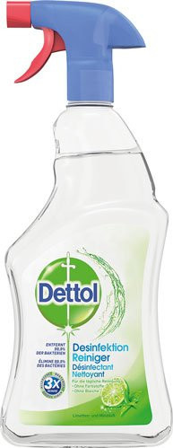 Dettol Desinfektions-Reiniger Limette & Minze mit Pumpe, 750 ml, Multicolor - Bild 1