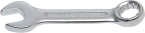 BGS Maul-Ringschlüssel extra kurz aus Chrom-Vanadium in Silber, SW 18 mm - Bild 1