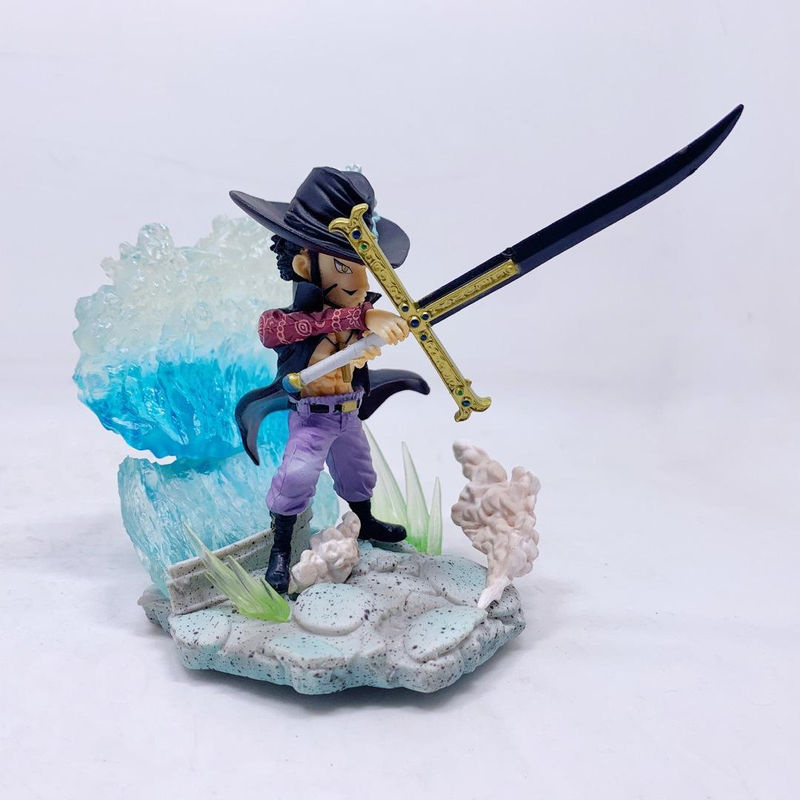 Fashnics One Piece Anime Figur Dracule Mihawk Actionfigur aus PVC, Höhe: 10 cm - Bild 2