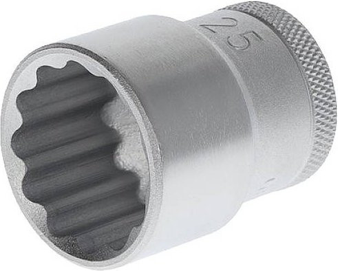 Gedore Steckschlüsseleinsatz 12-kant 25 mm, 1/2 Zoll, silber - Bild 1