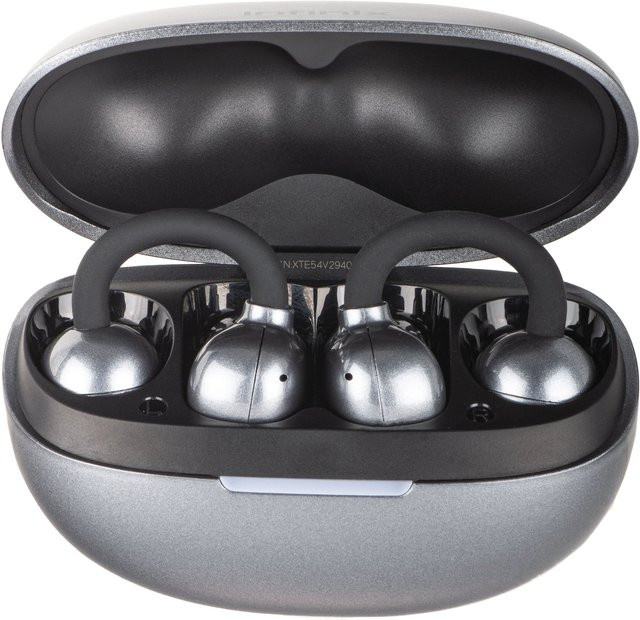 Infinix ZCLip XEO4 TWS Bluetooth Handsfree Kopfhörer mit USB-C in Grau - Bild 1