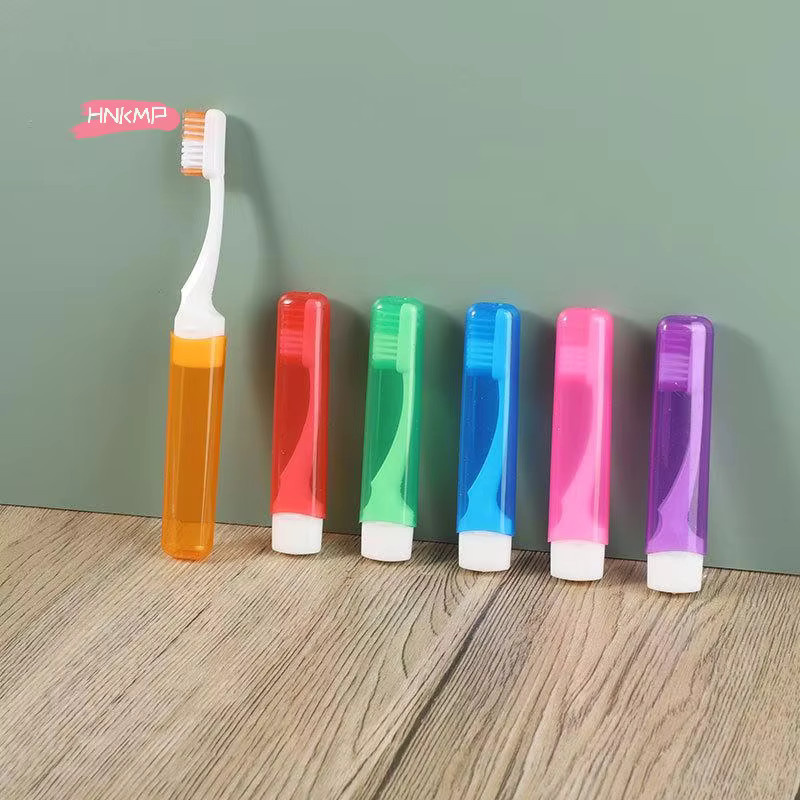 HNKMP Zahnbürste mit superweichen Borsten, faltbar, Unisex, 5/10 Stück - Bild 2