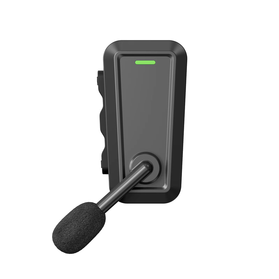 Kebidumei Motorradhelm-Headset mit Bluetooth 6.0 Intercom und wasserdichten Kopfhörern in Schwarz - Bild 2