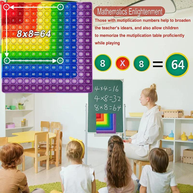 Linyi toy Multiplikation Tabelle Drücken Poppen Blase Druck - Bild 2